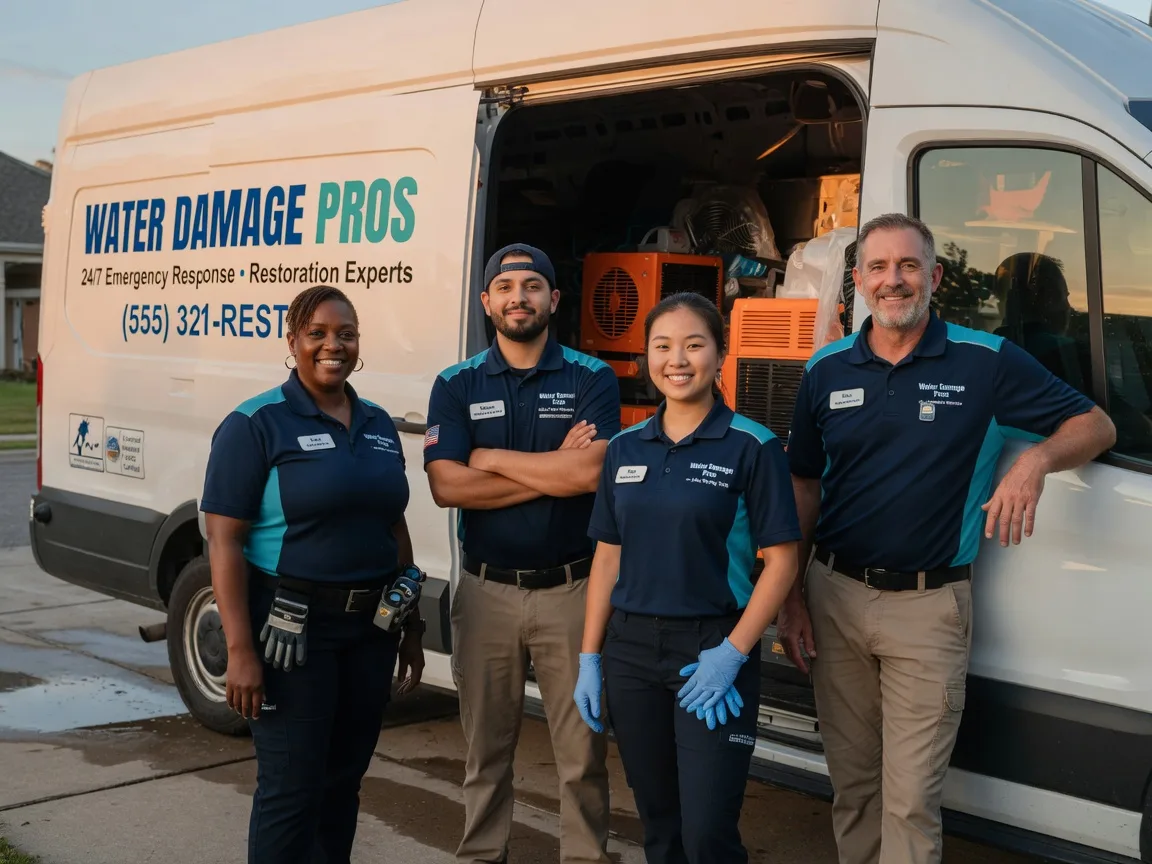 Water Damage Restoration company in Leesburg, TX